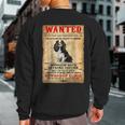 Cavalier King Charles Spaniel Dog LoverSweatshirt Back Print