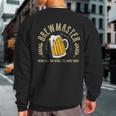 Craft Brewing For Brewmaters Sweatshirt Back Print