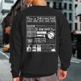 This Is Drumline Drum Line Sayings & Memes Sweatshirt Back Print