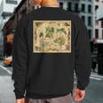 Everquest World Of Norrath Map Sweatshirt Back Print