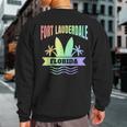Fort Lauderdale Souvenir Vacation Sweatshirt Back Print