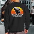 Electric Guitar Wah Effects Pedal Rock Blues Guitarist Sweatshirt Back Print