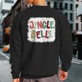 Jingle Bells Christmas Family Pajama Bleach Xmas Sweatshirt Back Print