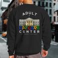 White House Adult Day Care President Sweatshirt Back Print