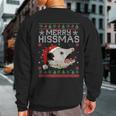 Xmas Merry Hissmas Possum Lovers Opossum Christmas Sweatshirt Back Print