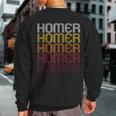 Homer Ak Vintage Style Alaska Sweatshirt Back Print