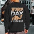 Hump Day Whoot Whoot Weekend Laborer Worker Sweatshirt Back Print