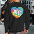 Kc Tie-Dye Heart Love Kc Tie-Dye Colorful Hearts Kansas City Sweatshirt Back Print