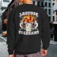 Lactose Tolerant Trending Meme Sweatshirt Back Print