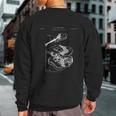 Martin Guitar Patent Music Sweatshirt Back Print