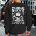 Mechanic Car Guy Auto Mechanic Sweatshirt Back Print