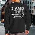 Mechanic I Am The Warranty Car Auto Technician Men Sweatshirt Back Print