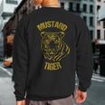 Mustard Tiger Sweatshirt Back Print