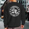 O'brien's Boxing Club Irish Surname Boxing Sweatshirt Back Print