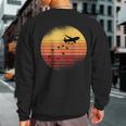 Paratrooper Vintage Army Parachute Sweatshirt Back Print