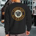 I Still Play With Blocks Engine Mechanic Car Repair Sweatshirt Back Print