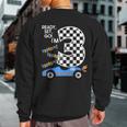 Race Car 3Rd Birthday Party Racing Car Driver 3 Birthday Boy Sweatshirt Back Print