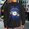 Racer Blue 5S To Match Time Is Money Shoes 5 Racer Blue Sweatshirt Back Print