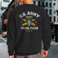 Us Special Forces Group Airborne Veteran Sfg 4Th Of July Men Sweatshirt Back Print