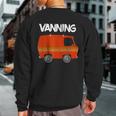 Vanning Van 70S Van Hippie Sweatshirt Back Print