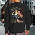 Vintage Rescue Dogs Give The Best Kisses Adopted Dog Lovers Sweatshirt Back Print