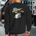 Woot Sliced Bread Sweatshirt Back Print