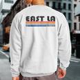 Vintage 1980S Style East Los Angeles CaSweatshirt Back Print