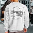 Vintage White Sands National Park Hike Sweatshirt Back Print