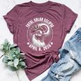 2024 Total Solar Eclipse Chicken Wearing Glasses Totality Bella Canvas T-shirt Heather Maroon