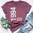 30Th Birthday 30 Years Old Vintage 1994 Bella Canvas T-shirt Heather Maroon