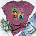 90’S Mom Vibes Vintage Retro Mom Life Mother Day Bella Canvas T-shirt Heather Maroon
