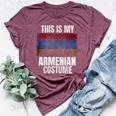 This Is My Armenian Costume For Vintage Armenian Bella Canvas T-shirt Heather Maroon
