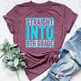 Back To School Straight Into 9Th Grade Bella Canvas T-shirt Heather Maroon