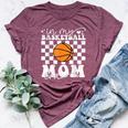 In My Basketball Mom Era Mother's Day Bella Canvas T-shirt Heather Maroon