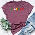 Blaxican Black Mexican Meme Bella Canvas T-shirt Heather Maroon