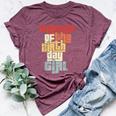 Brother Of The Birthday Girl Vintage Matching Family Party Bella Canvas T-shirt Heather Maroon