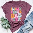 In My Cheer Dad Era Cheerleading Girls Ns Bella Canvas T-shirt Heather Maroon