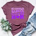 Dance Mom My Favorite Dancer Calls Me Mom Mother's Day Bella Canvas T-shirt Heather Maroon