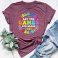 Field Day 2024 Let Game Begin 6Th Grade For Kid Teacher Girl Bella Canvas T-shirt Heather Maroon