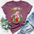 Lets Fiesta- Cinco De Mayo Mexican Kid Girl Bella Canvas T-shirt Heather Maroon