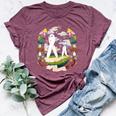 Fresno Nightcrawlers Haunted Walking Pants Cryptid Bella Canvas T-shirt Heather Maroon