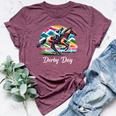 Horse Racing 150Th Derby Day 2024 Ky Derby 2024 Bella Canvas T-shirt Heather Maroon