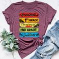 Goodbye 1St Grade Summer Graduation Teacher Kid Bella Canvas T-shirt Heather Maroon