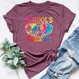 Last Day Of School Schools Out For Summer Teacher Students Bella Canvas T-shirt Heather Maroon