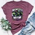 Monster Truck Race Racer Driver Mom Mother's Day Bella Canvas T-shirt Heather Maroon