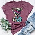 Expensive Difficult And Talks BackOn Back Mom Bella Canvas T-shirt Heather Maroon