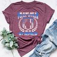 My Nephew Is A Brave Police Officer Proud Police Aunt Uncle Bella Canvas T-shirt Heather Maroon