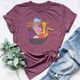 Rainbow Flag Cats Ramen Anime Gay Pride Month Lgbtq Ally Bella Canvas T-shirt Heather Maroon