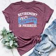Retirement 2024 Countdown In Progress Retiring Retired Bella Canvas T-shirt Heather Maroon