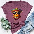 Rooster Mexican Cinco De Mayo Chicken Lover Bella Canvas T-shirt Heather Maroon